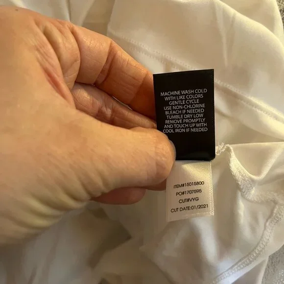 NWT Retro Chic Torrid Size 4 Gingham Midi Poplin Fit & Flare Dress Black White - Picture 12 of 12